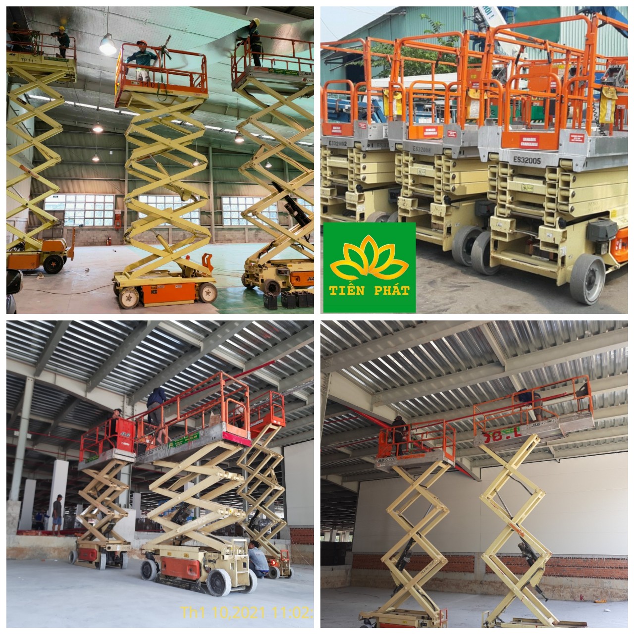 Dịch vụ cho thuê xe nâng hàng, người tại Bình Thuận – Hùng Cường Move